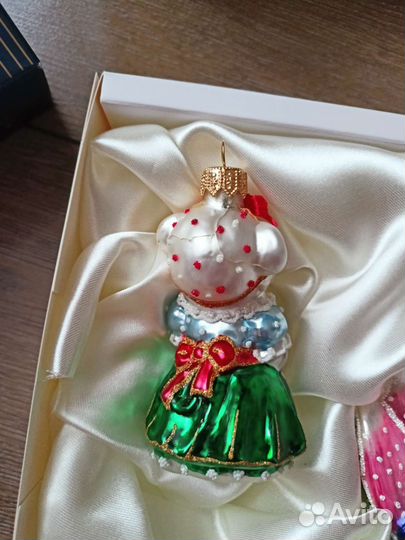 Ёлочные игрушки ирена irena