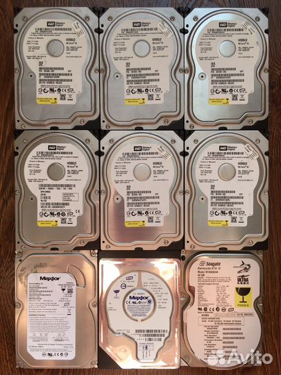 Жесткий диск SATA и ide