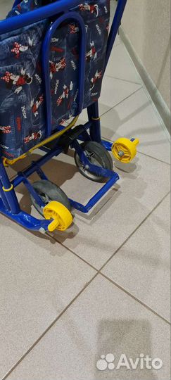 Санки детские 4х-колесные