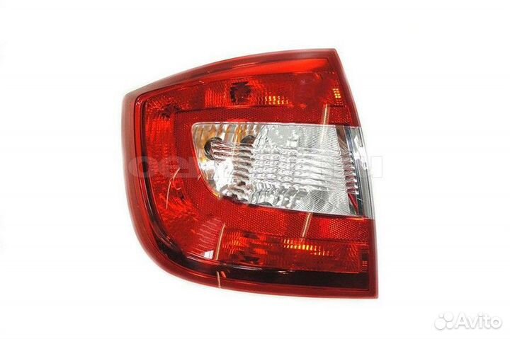 Фонарь задний левый Skoda Rapid 2012- 2020