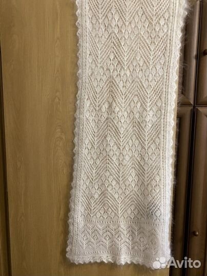 Палантин пуховый