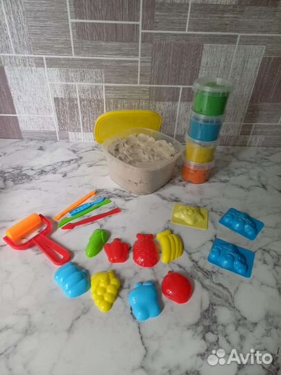 Радужный(кинетический) песок