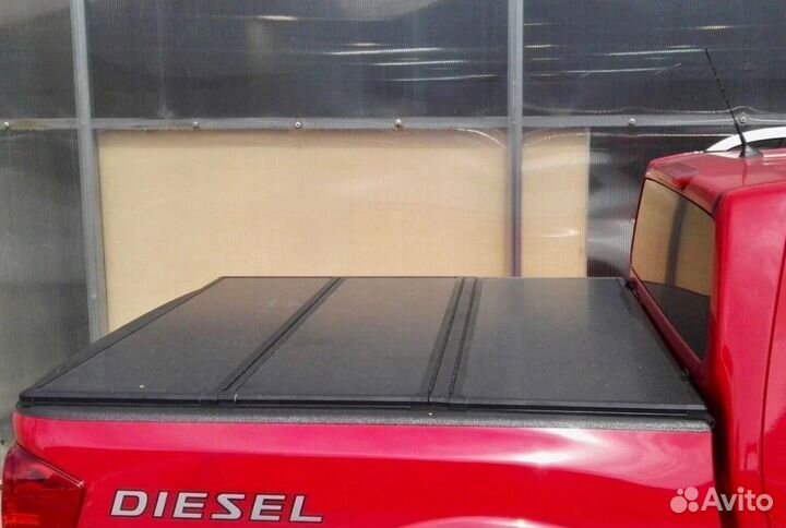 Крышка алюминиевая 3 секции Ниссан Нп300 2011-15г