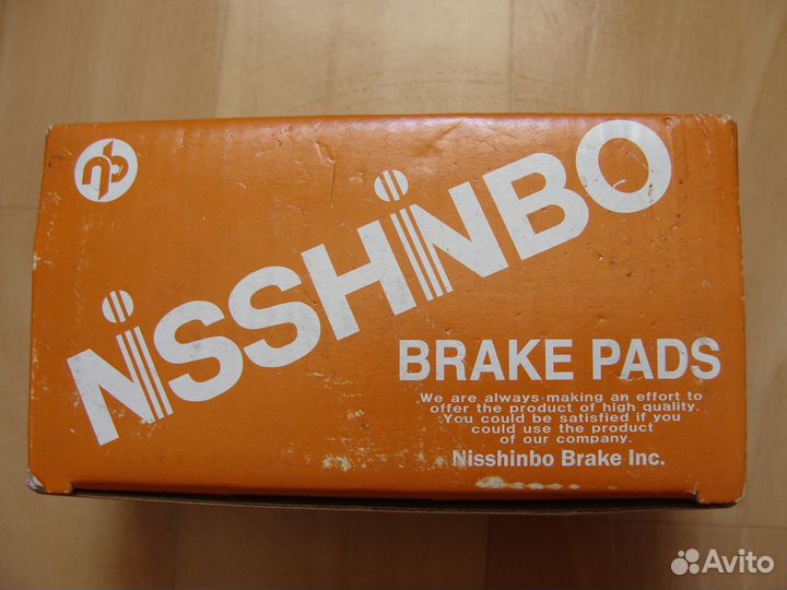 Тормозные колодки Nisshinbo PF-1472