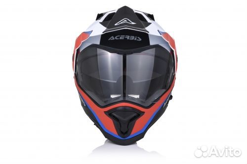Шлем кроссовый Acerbis reactive graffix Red-White