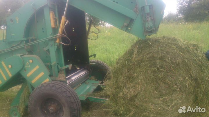 Сено луговое в тюках