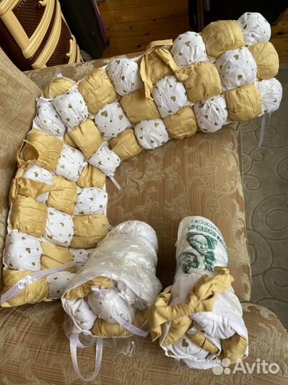 Бортик для детской стандартной кроватки