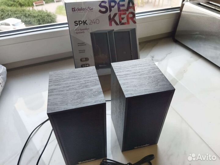 Колонки для компьютера Defender, новые