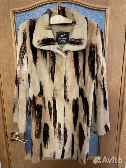 Шуба женская натуральная, стриженый бобер