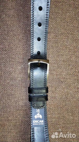 Мужской кожаный ремень