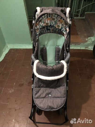 Санки-коляска