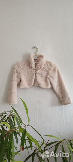 Болеро меховое (искусственный) на девочку