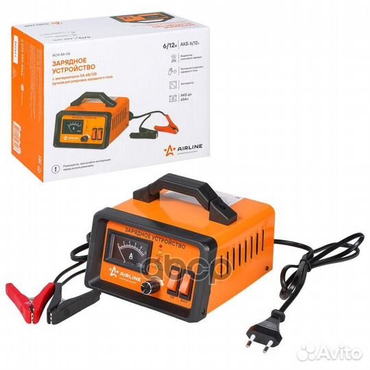 ACH-5A-06 устройство зарядное 5а 6в/12в, ампер
