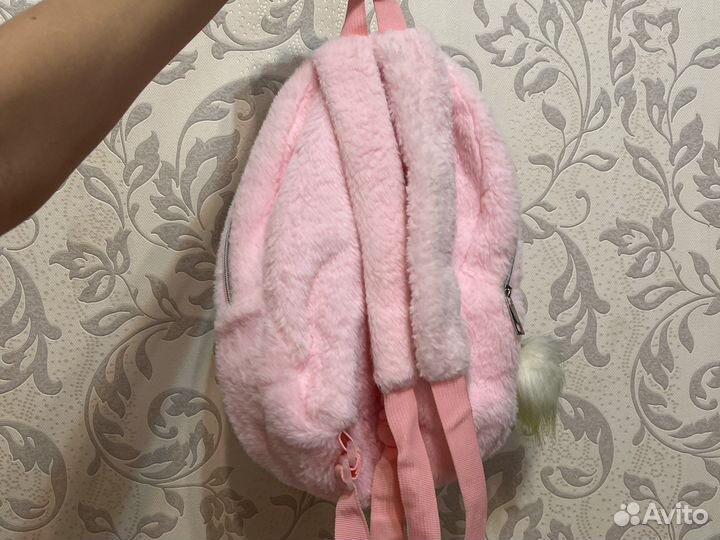 Плюшевый рюкзак