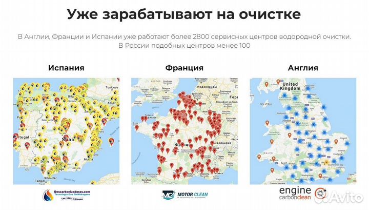 Устройство для водородной очистки