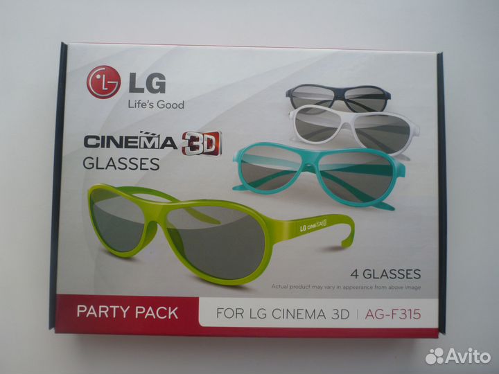 Зd очки LG AG-F315