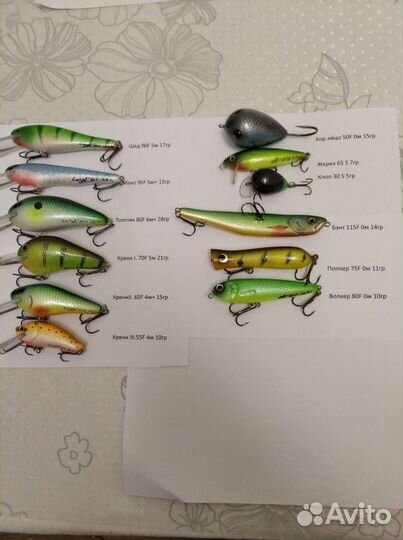 Воблеры ручной работы