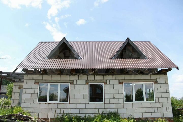 Дом 119 м² на участке 8 сот.