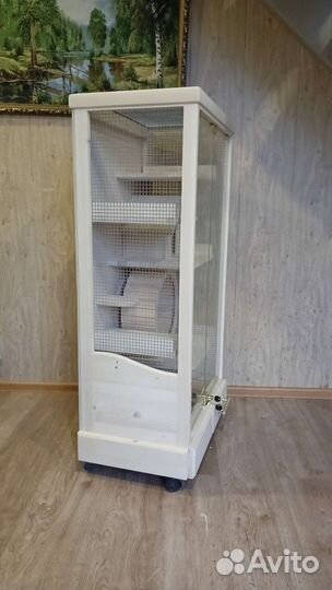 Витрина клетка для шиншилл, дегу, белка