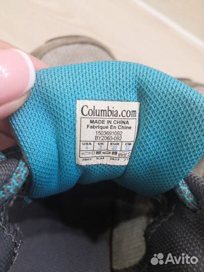 Кроссовки Columbia на мальчика 35 р