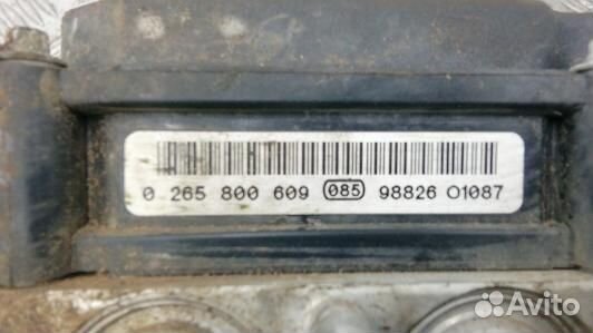 Блок ABS nissan qashqai J10 (LEA09KW01)