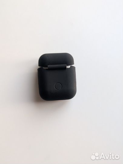 Чехол силиконовый Airpods, черный