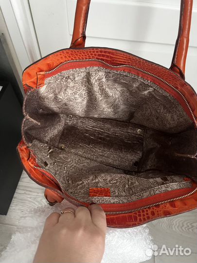 Сумка женская Alla Pugachova Эконика оранжевая