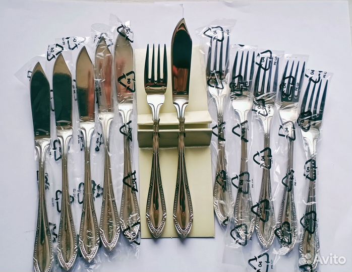 Вилки и ножи для рыбы Zepter