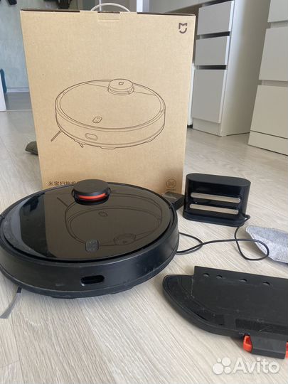 Робот пылесос mi robot vacuum mop-p