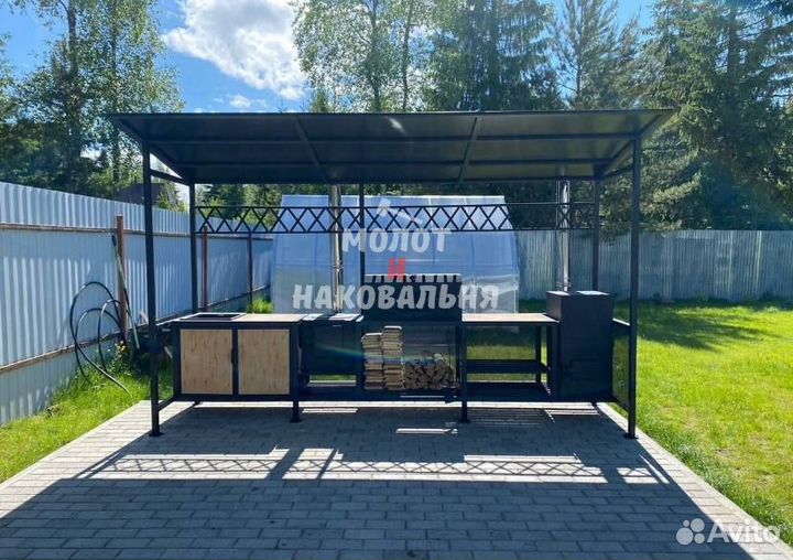 Мангал лофт