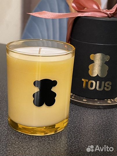 Tous свеча и шкатулка