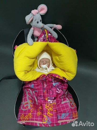 Конверт на выписку для девочки