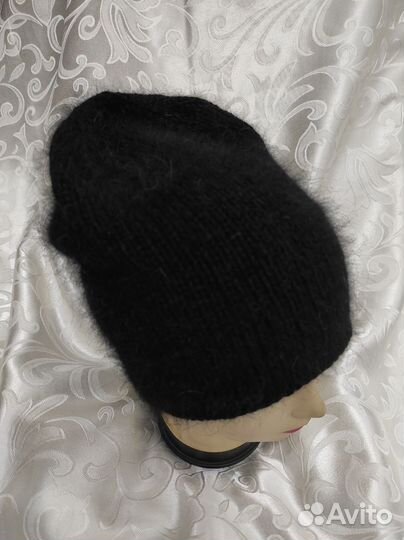 Шапка бини из пуха норки