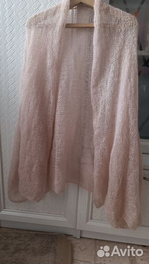 Кардиган паутинка из мохера