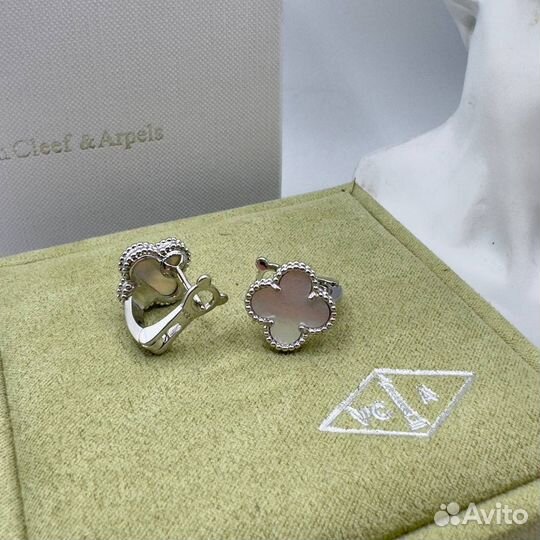 Серьги Van cleef