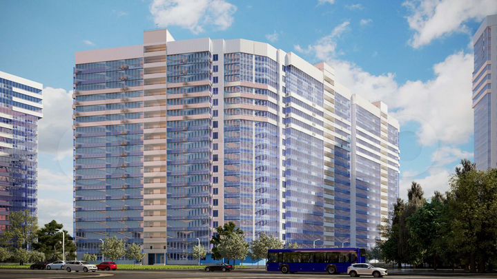 1-к. квартира, 29,7 м², 5/19 эт.