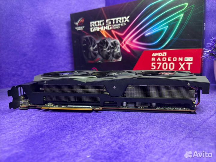 Видеокарта RX 5700 XT asus ROG strix