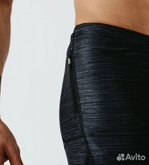 Тайтсы для бега короткие Декатлон