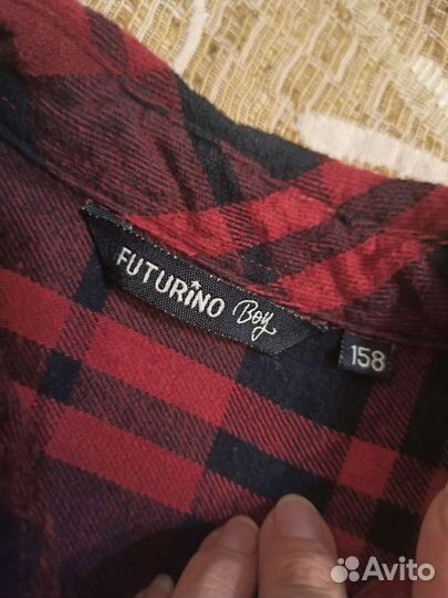 Рубашка на мальчика, рост 158