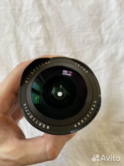 Объектив TTartisan 7.5mm f2 m43 fisheye Новый