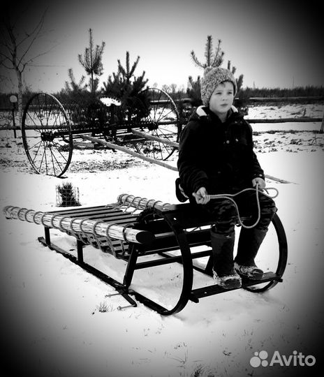 Сани конные, для лошади, розвальни