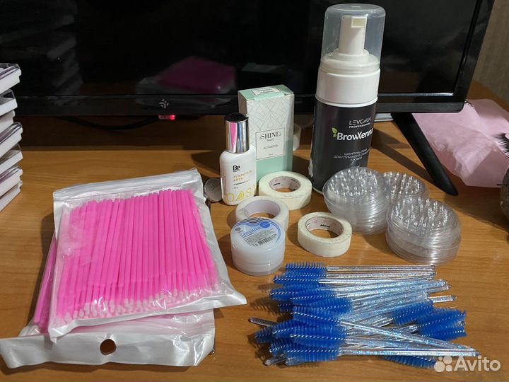 Расходные материалы для наращивания ресниц