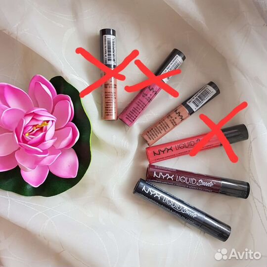 Новые матовые помады, блески, бальзамы NYX и др