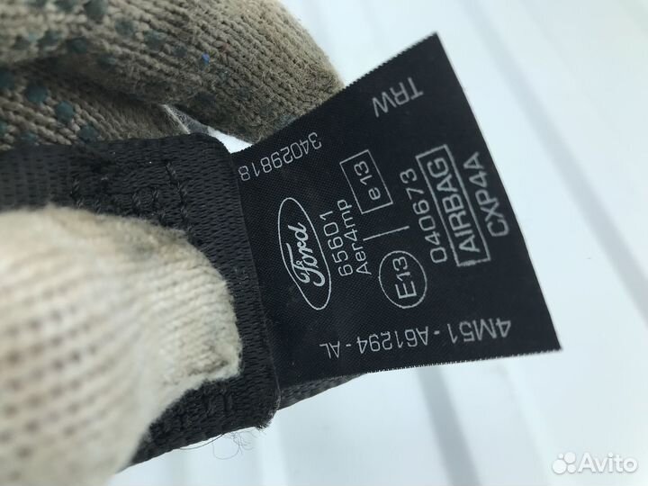 Ремень безопасности пассажирский Ford Focus 2