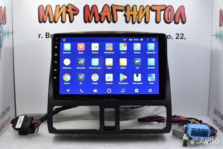 Магнитола Honda CRV 2 Teyes Android