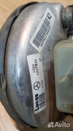Ваккумный усилитель тормозов Mercedes A140 W168
