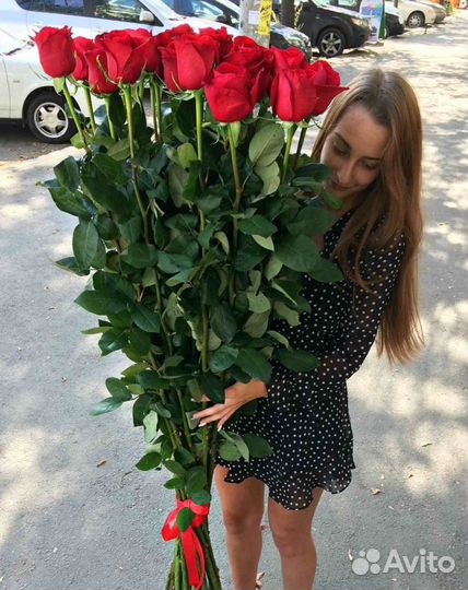 Высокая роза с доставкой