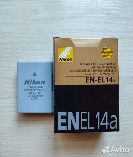 4 шт. - Nikon en-EL14a