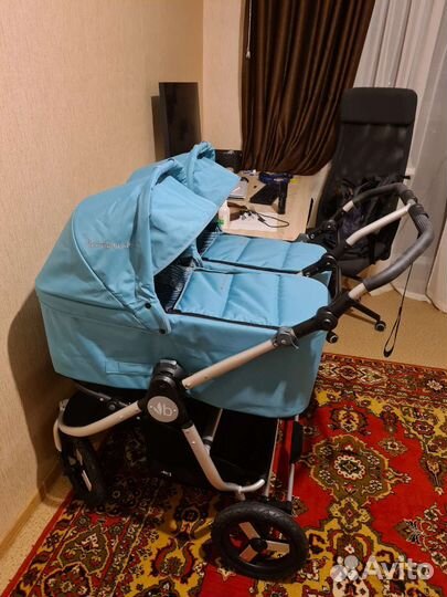 Коляска для двойни Bumbleride Indie Twin