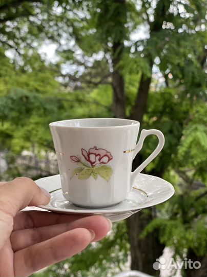 Красивый кофейный сервиз